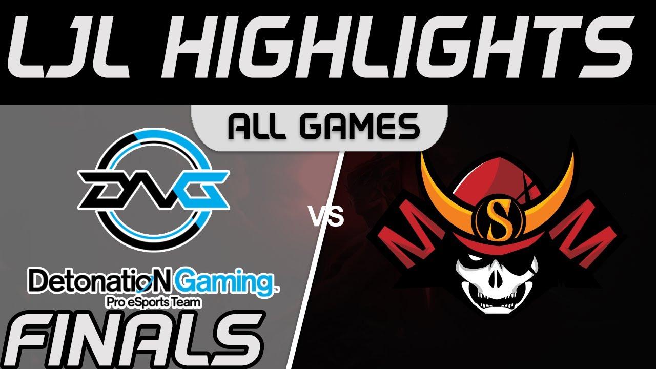 DFM vs SG Highlights ALL GAMES Finals LJL 2022 Spring Playoffs DetonatioN FM vs Sengoku Gaming by On thumbnail