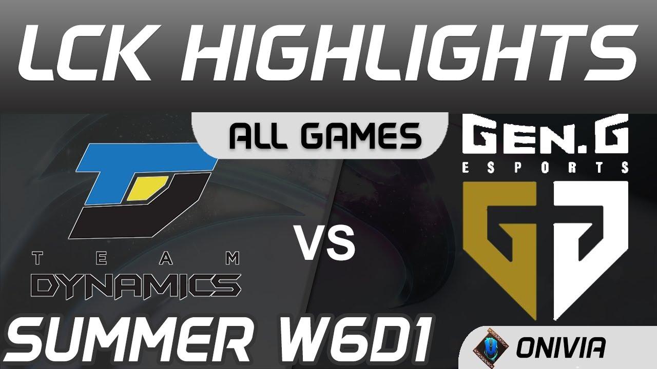 GEN vs DYN Highlights ALL GAMES LCK Summer Season 2020 W6D1 Gen G vs Team Dynamics by Onivia thumbnail