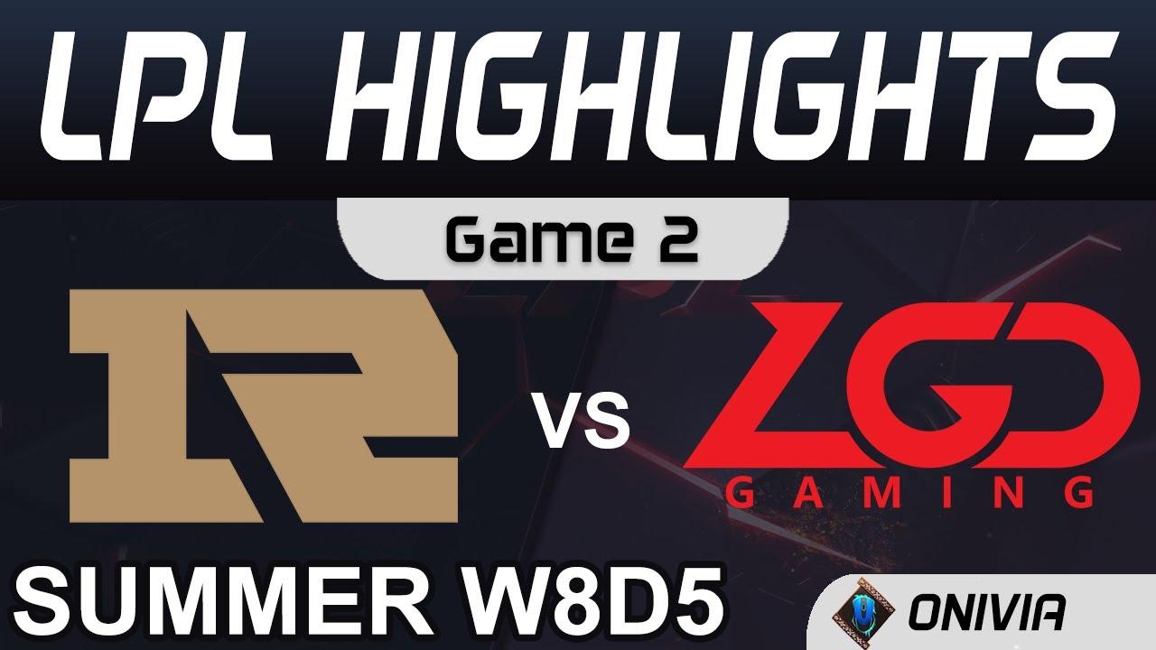 RNG vs LGD Highlights Game 2 LPL Summer Season 2020 W8D5 Royal Never Give Up vs LGD Gaming by Onivia thumbnail