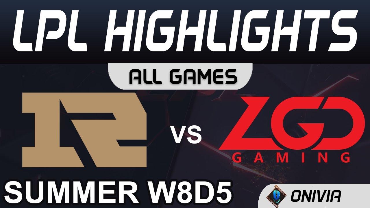 RNG vs LGD Highlights ALL GAMES LPL Summer Season 2020 W8D5 Royal Never Give Up vs LGD Gaming by Oni thumbnail