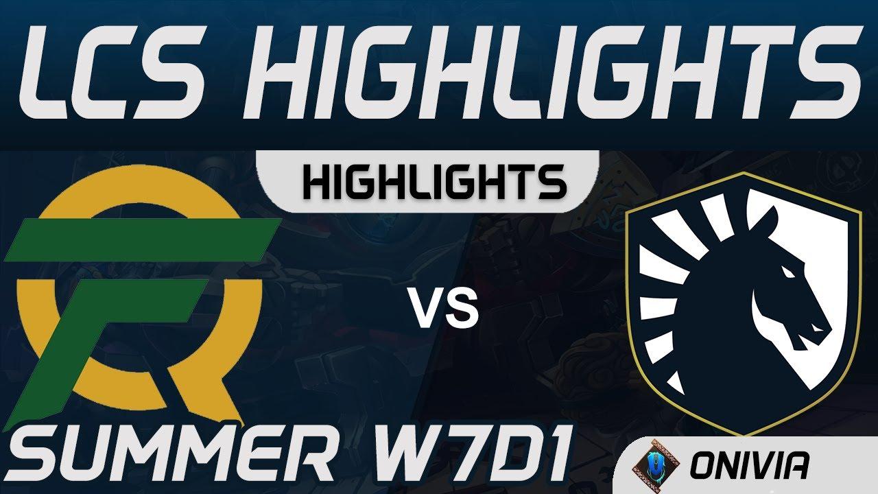 FLY vs TL Highlights LCS Summer 2020 W7D1 FlyQuest vs Team Liquid by Onivia thumbnail