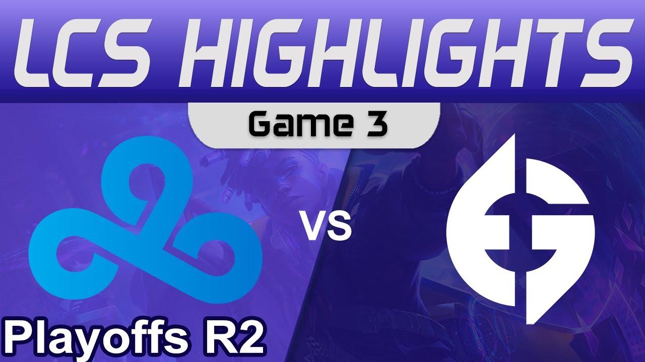 C9 vs EG Highlights Game 3 Round2 LCS Spring Season 2022 Cloud9 vs Evil Geniuses by Onivia thumbnail