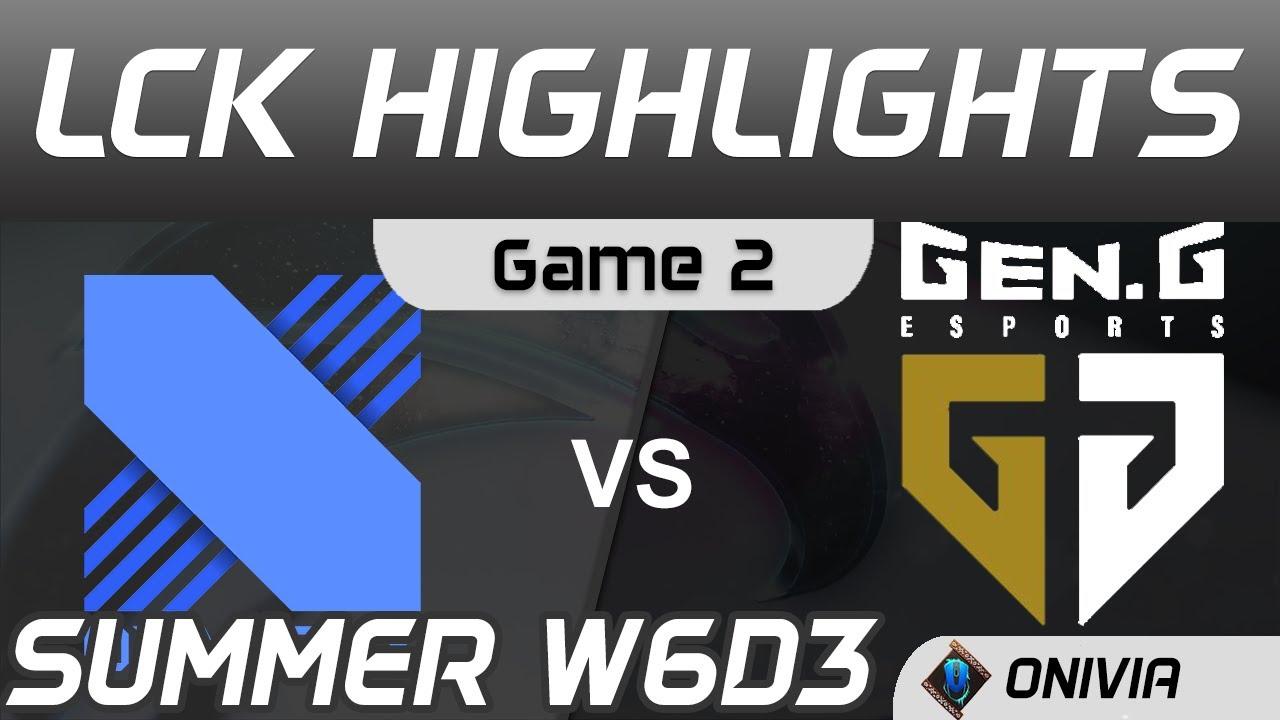 DRX vs GEN Highlights Game 2 LCK Summer Season 2020 W6D3 DRX vs Gen G by Onivia thumbnail