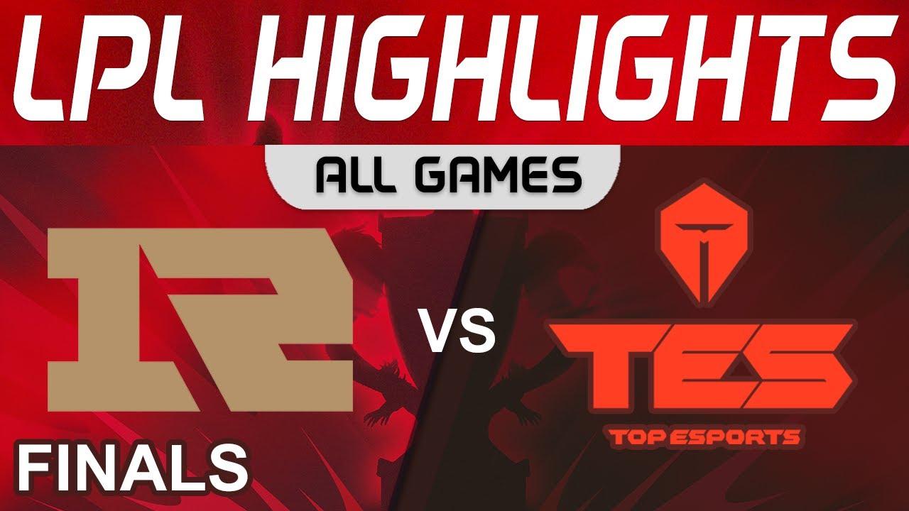 RNG vs TES Highlights ALL GAMES Finals LPL Spring Playoffs 2022 Royal Never Give Up vs Top Esports b thumbnail