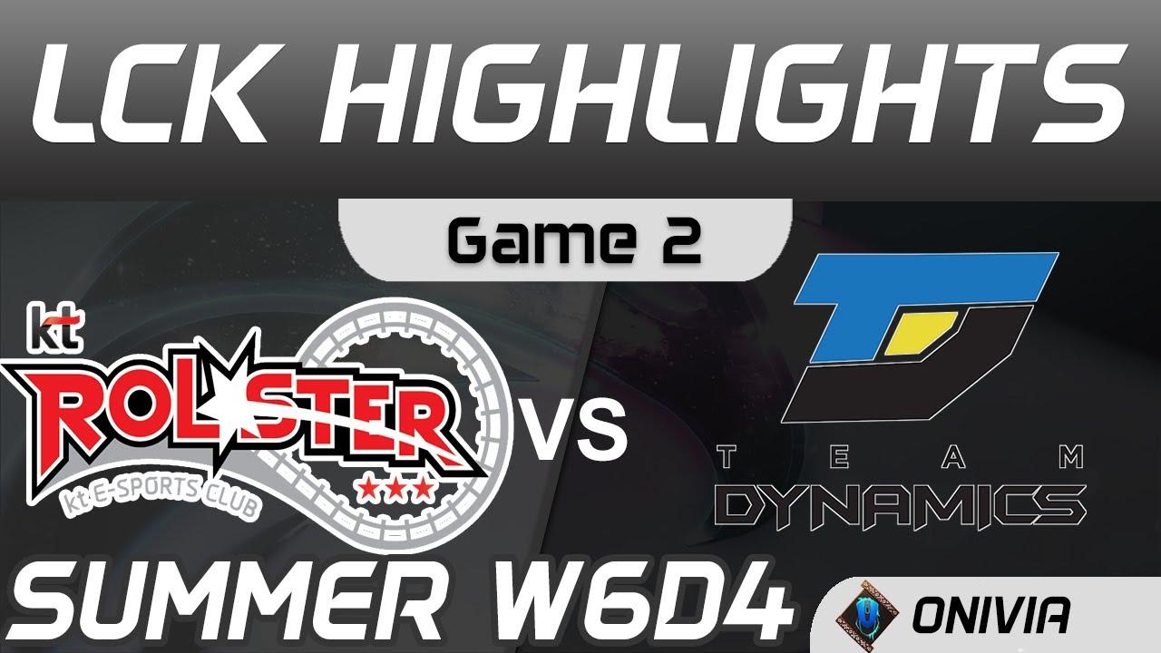 KT vs DYN Highlights Game 2 LCK Summer Season 2020 W6D4 KT Rolster vs Team Dynamics by Onivia thumbnail