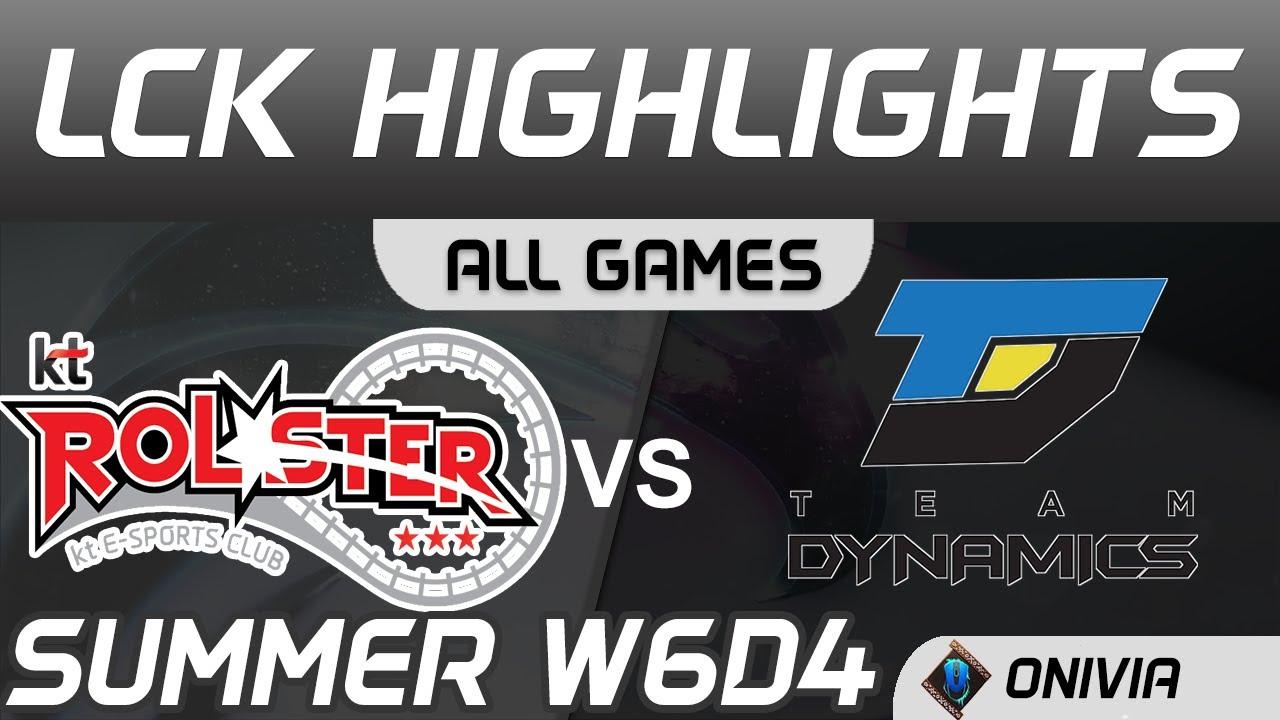 KT vs DYN Highlights ALL GAMES LCK Summer Season 2020 W6D4 KT Rolster vs Team Dynamics by Onivia thumbnail