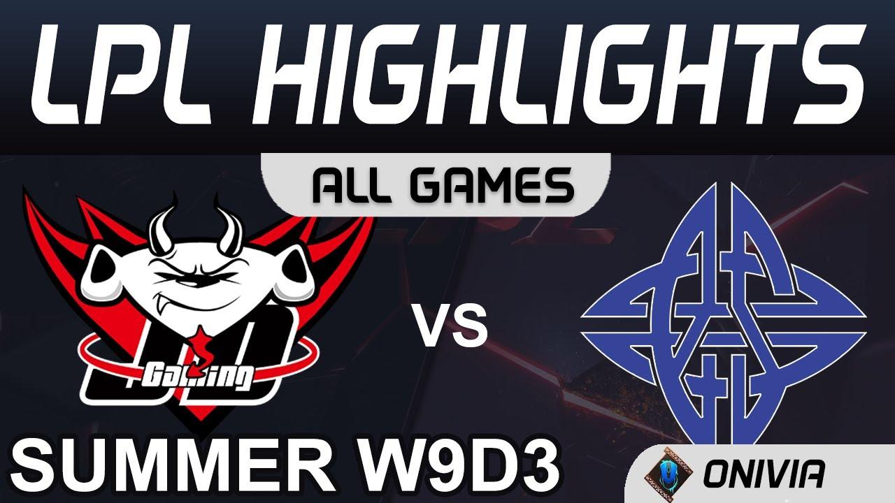 JDG vs ES Highlights ALL GAMES LPL Summer Season 2020 W9D3 JD Gaming vs eStar Gaming by Onivia thumbnail