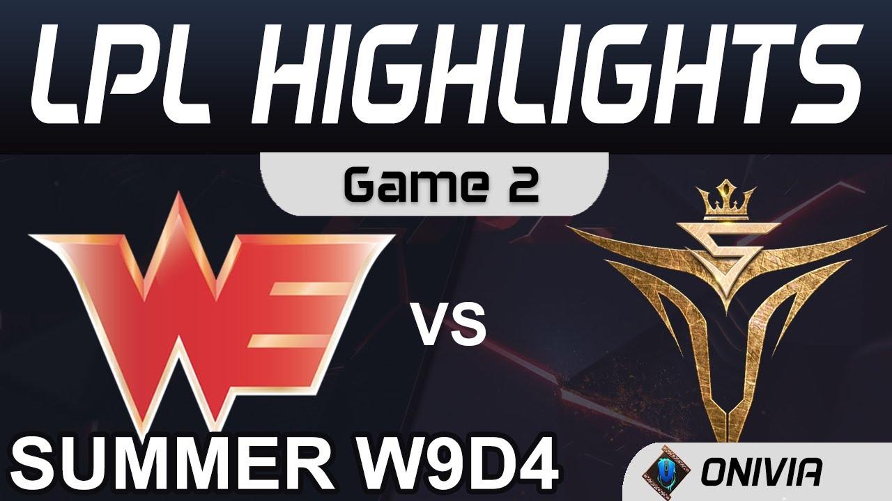 WE vs V5 Highlights Game 2 LPL Summer Season 2020 W9D4 Team WE vs Victory Five by Onivia thumbnail