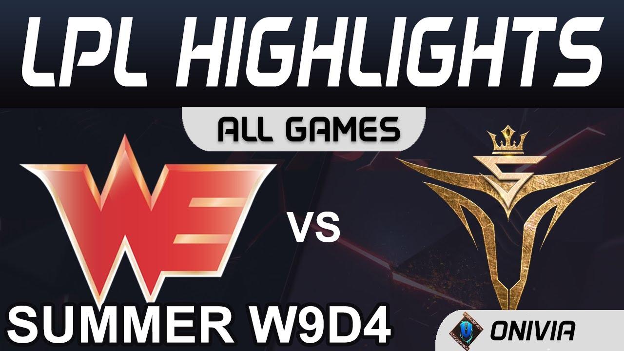 WE vs V5 Highlights ALL GAMES LPL Summer Season 2020 W9D4 Team WE vs Victory Five by Onivia thumbnail