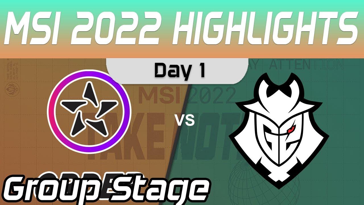 ORD vs G2 Highlights Day 1 MSI 2022 Group Stage ORDER vs G2 Esports by Onivia thumbnail