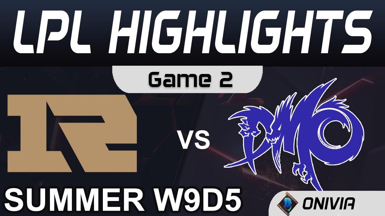 RNG vs DMO Highlights Game 2 LPL Summer Season 2020 W9D5 Royal Never Give Up vs Dominus Esports by O thumbnail