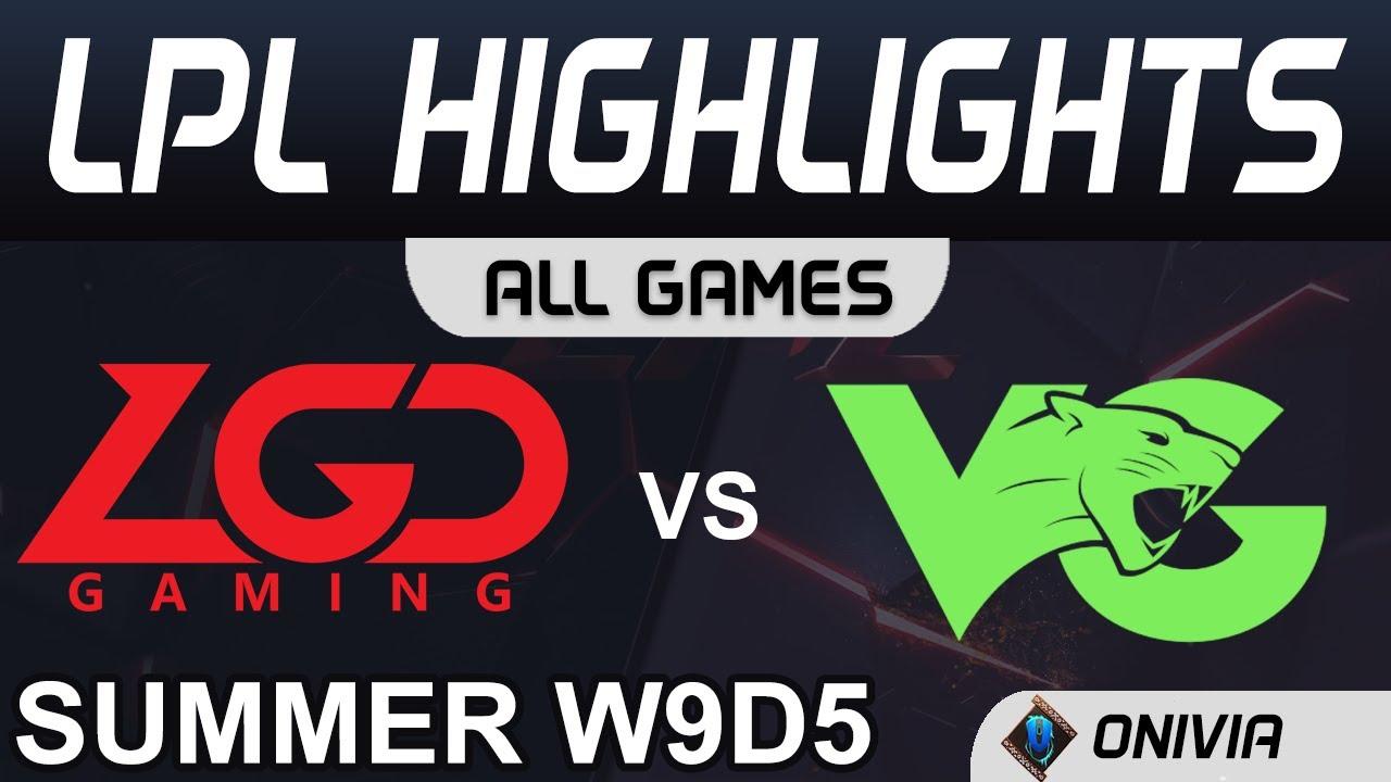 LGD vs VG Highlights ALL GAMES LPL Summer Season 2020 W9D5 LGD Gaming vs Vici Gaming by Onivia thumbnail