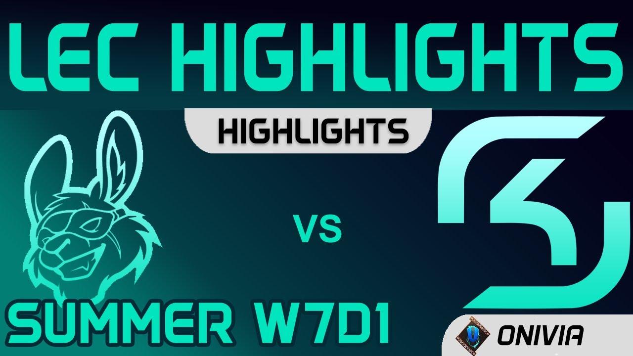 MSF vs SK Highlights W7D1 LEC Summer 2020 Misfits Gaming vs SK Gaming by Onivia thumbnail