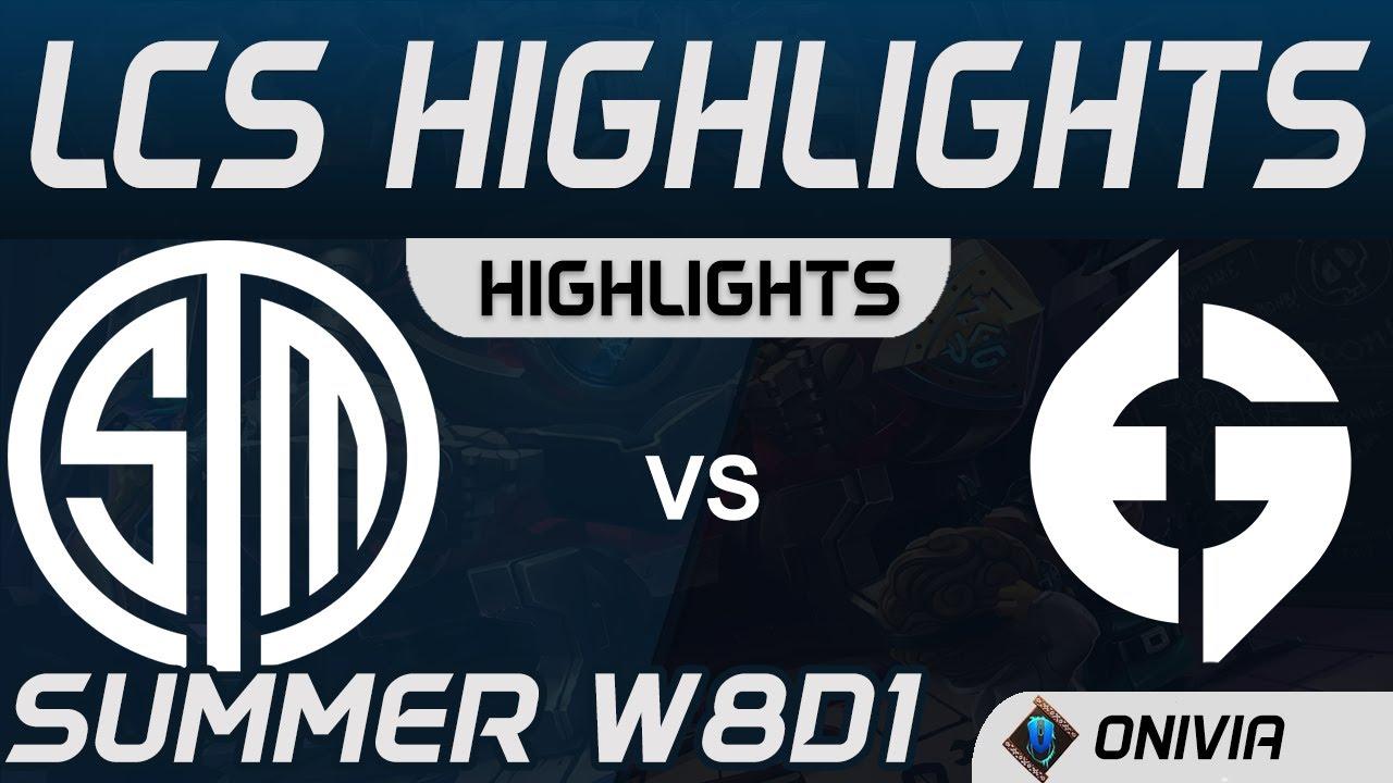 TSM vs EG Highlights LCS Summer 2020 W8D1 Team SoloMid vs Evil Geniuses by Onivia thumbnail