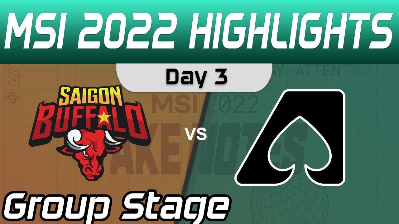 SGB vs AZE Highlights Day 3 MSI 2022 Group Stage Saigon Buffalo vs RED Canids by Onivia thumbnail