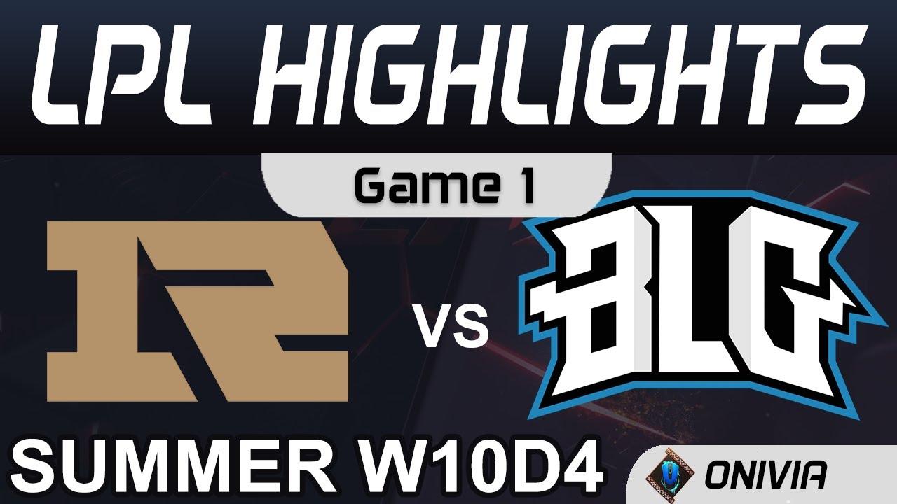 RNG vs BLG Highlights Game 1 LPL Summer Season 2020 W10D4 Royal Never Give Up vs Bilibili Gaming by thumbnail