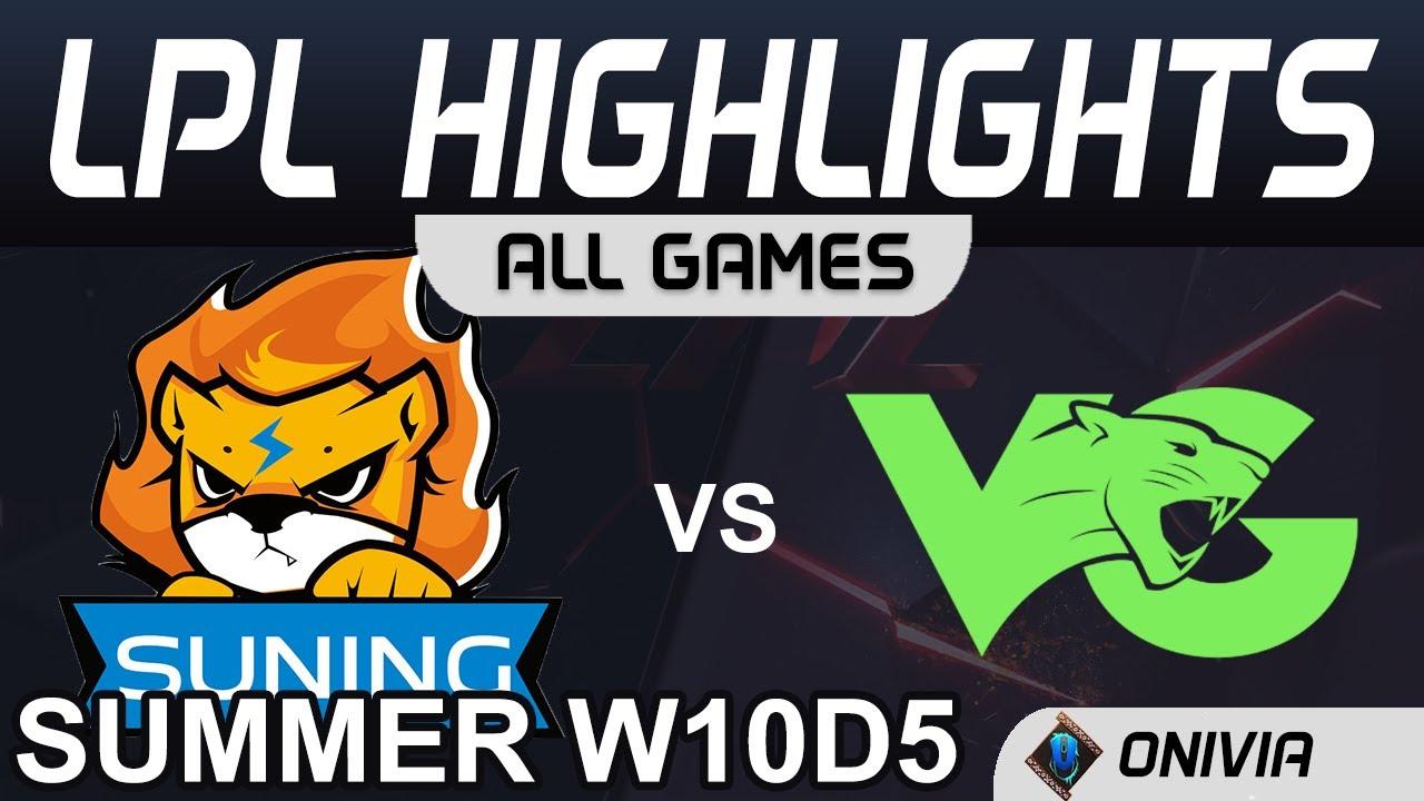 SN vs VG Highlights ALL GAMES LPL Summer Season 2020 W10D5 Suning vs Vici Gaming by Onivia thumbnail