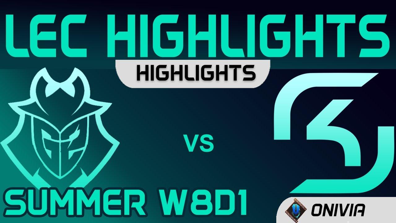 G2 vs SK Highlights W8D1 LEC Summer 2020 G2 Esports vs SK Gaming by Onivia thumbnail