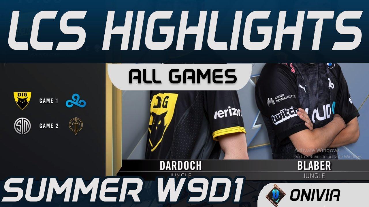 LCS Highlights Week9 Day1 LCS Summer 2020 All Games By Onivia thumbnail