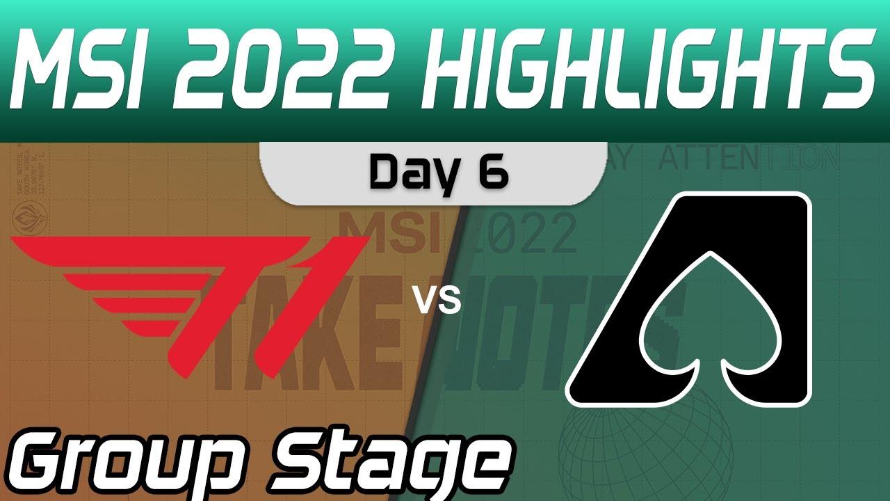 T1 vs AZE Highlights Day 6 MSI 2022 Group Stage T1 vs Team Aze by Onivia thumbnail