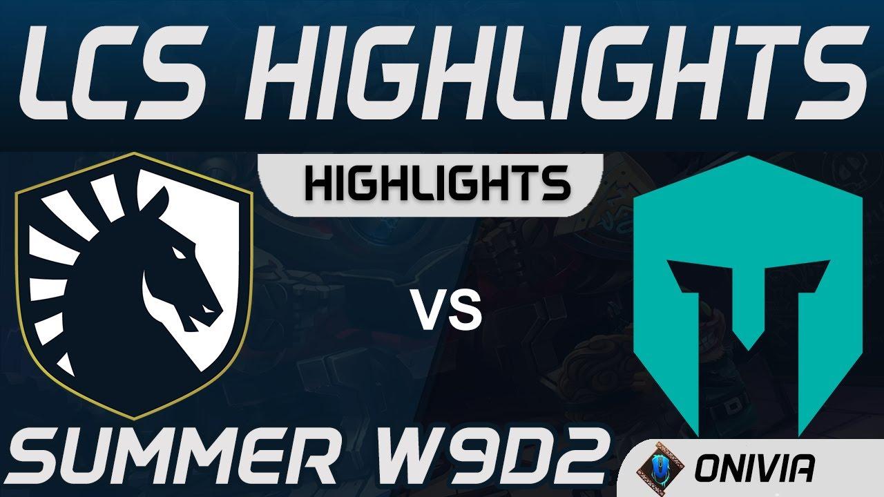 TL vs IMT Highlights LCS Summer 2020 W9D2 Team Liquid vs Immortals by Onivia thumbnail