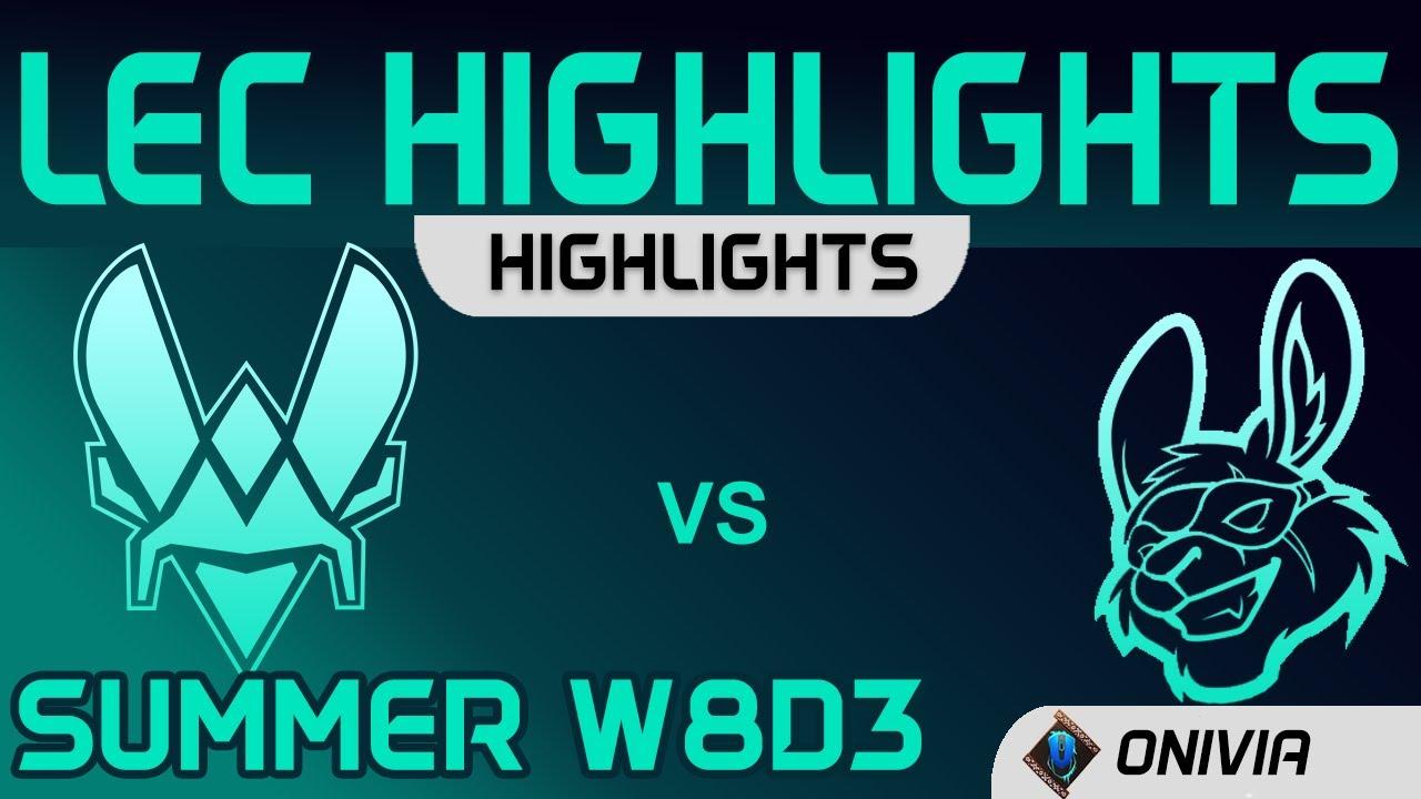 VIT vs MSF Highlights W8D3 LEC Summer 2020 Team Vitality vs Misfits Gaming by Onivia thumbnail