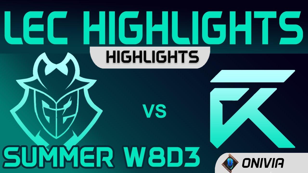 G2 vs XL Highlights W8D3 LEC Summer 2020 G2 Esports vs Excel Esports by Onivia thumbnail