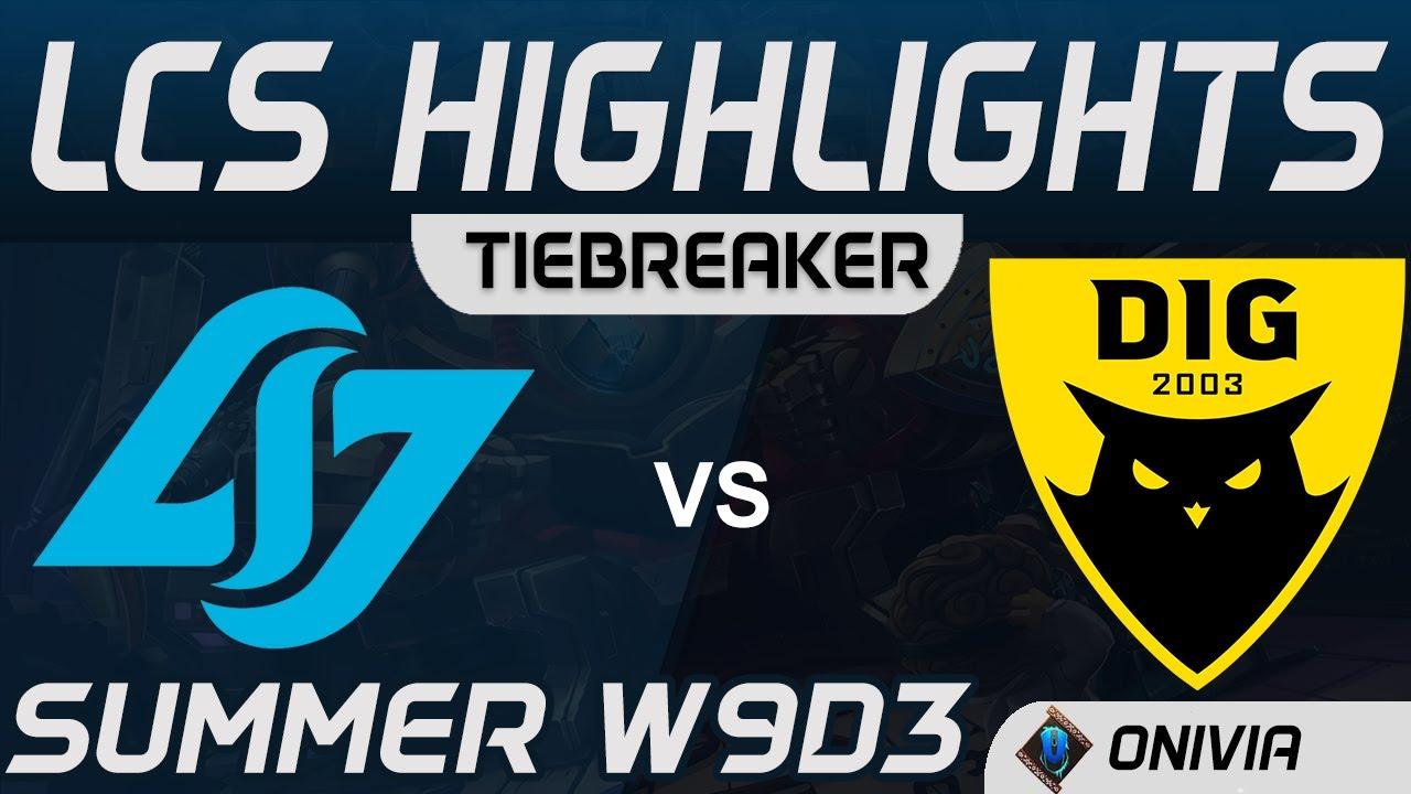 CLG vs DIG Tiebreaker Highlights LCS Summer 2020 W9D3 Counter Logic Gaming vs Dignitas by Onivia thumbnail