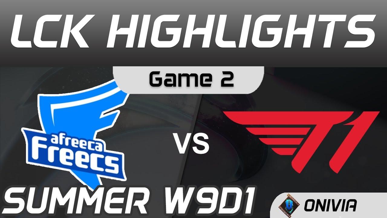 AF vs T1 Highlights Game 2 LCK Summer Season 2020 W9D1 Afreeca Freecs vs T1 by Onivia thumbnail