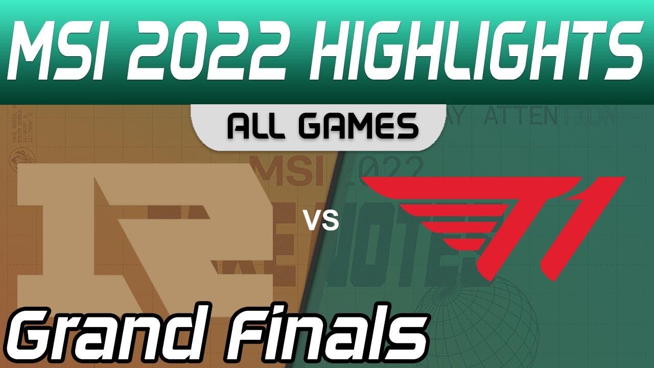 RNG vs T1 Highlights ALL GAMES FINALS MSI 2022 Royal Never Give Up vs T1 by Onivia thumbnail