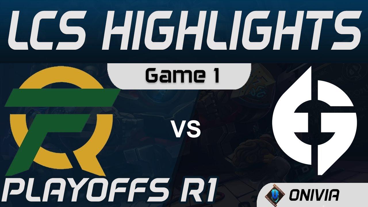 FLY vs EG Highlights Game 1 Round1 LCS Summer Playoffs 2020 Flyquest vs Evil Geniuses by Onivia thumbnail