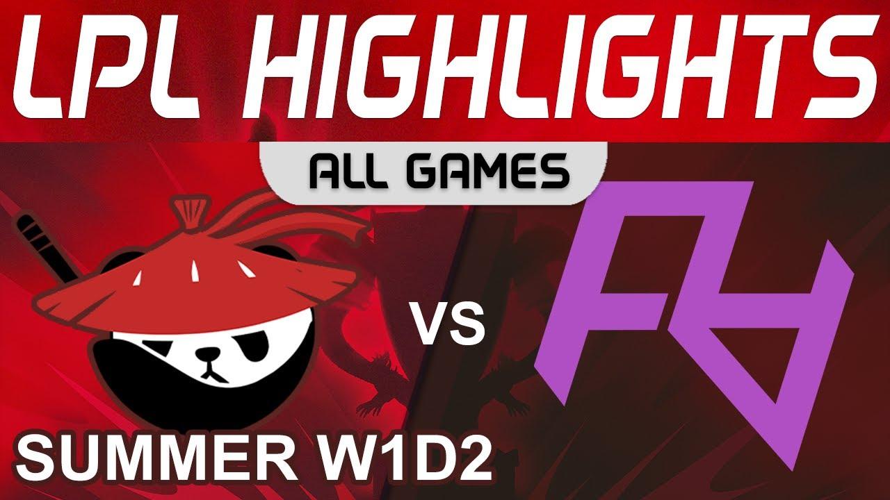 AL vs RA Highlights ALL GAMES LPL W1D2 Summer Season 2022 Anyone's Legend vs Rare Atom by Onivia thumbnail