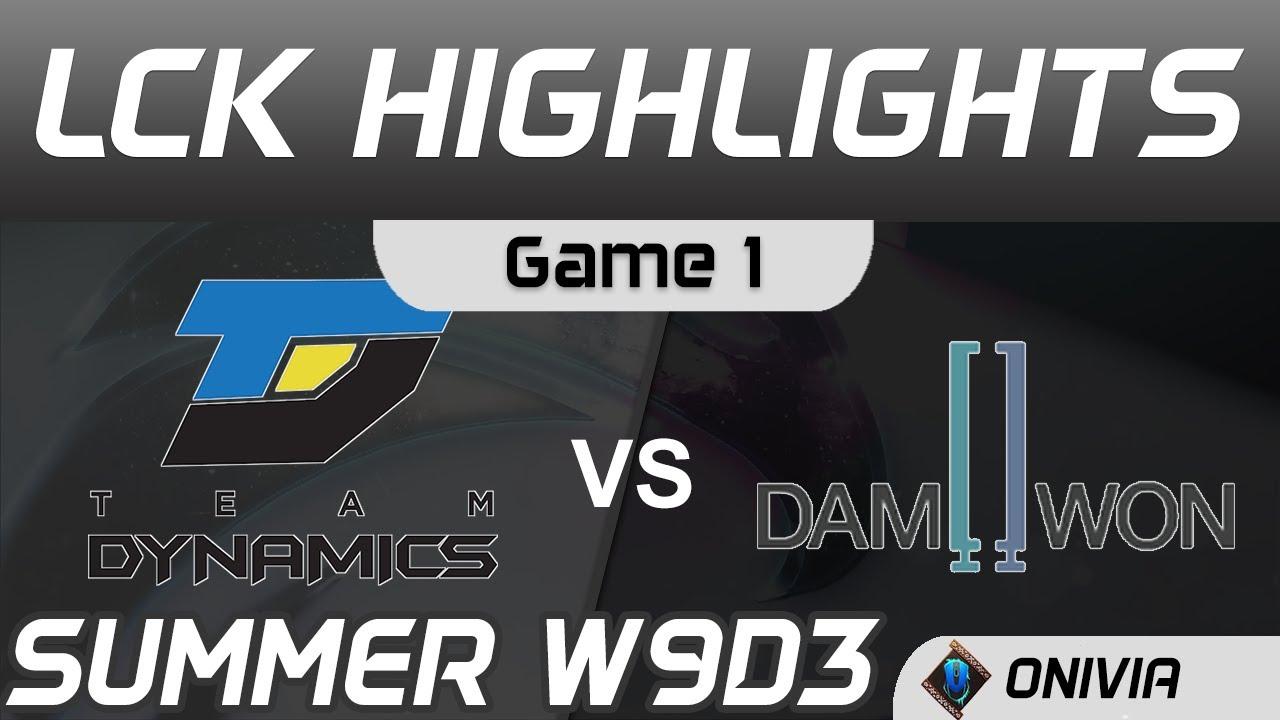 DYN vs DWG Highlights Game 1 LCK Summer Season 2020 W9D3 Team Dynamics vs DAMWON Gaming by Onivia thumbnail