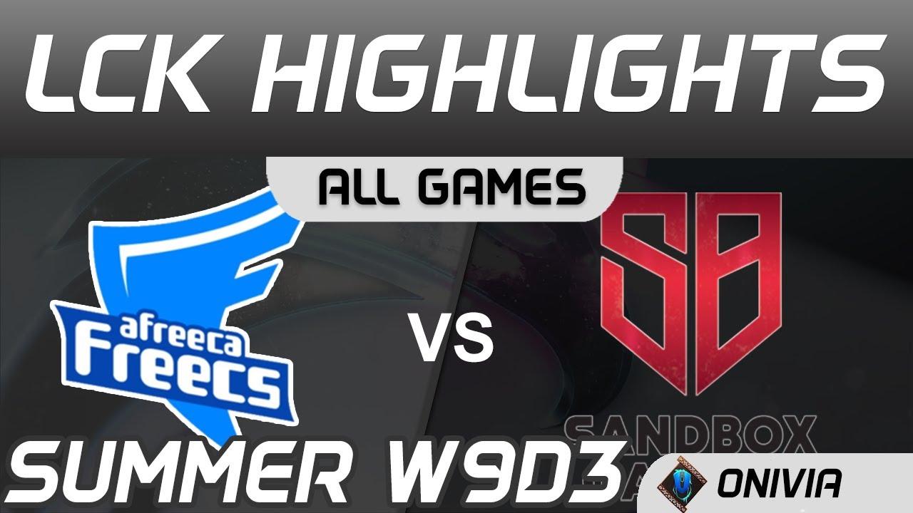 AF vs SB Highlights ALL GAMES LCK Summer Season 2020 W9D3 Afreeca Freecs vs SANDBOX Gaming by Onivia thumbnail