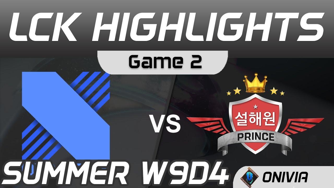 DRX vs SP Highlights Game 2 LCK Summer Season 2020 W9D4 DragonX vs SeolHaeOne Prince by Onivia thumbnail