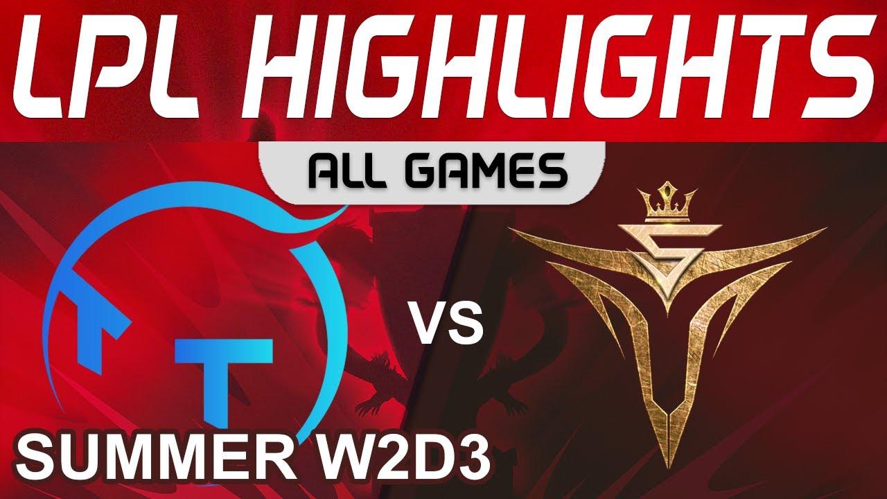 TT vs V5 Highlights ALL GAMES LPL Summer Season W2D3 2022 ThunderTalk Gaming vs Victory Five by Oniv thumbnail