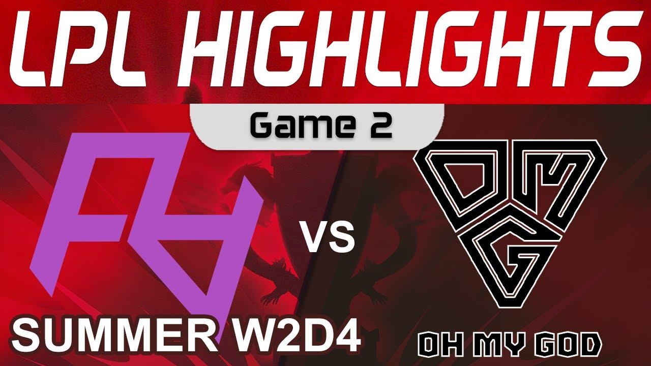 RA vs OMG Highlights Game 2 LPL Summer Season 2022 W2D4 Rare Atom vs Oh My God by Onivia thumbnail