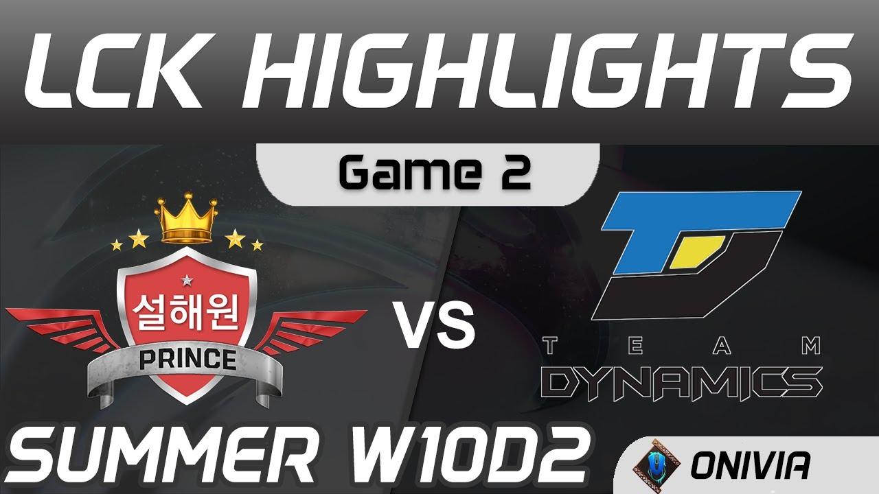 SP vs DYN Highlights Game 2 LCK Summer Season 2020 W10D2 SeolHaeOne Prince vs Team Dynamics by Onivi thumbnail