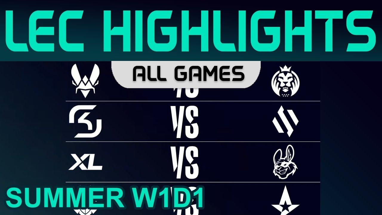 LEC Highlights Week1 Day1 LEC Summer 2022 All Games By Onivia thumbnail