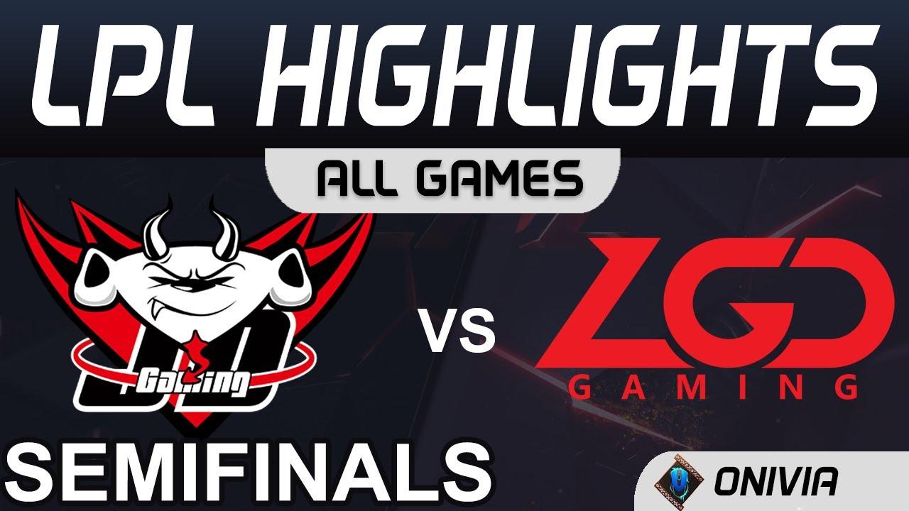 JDG vs LGD Highlights ALL GAMES Semifinals LPL Summer Playoffs 2020 JD Gaming vs LGD Gaming by Onivi thumbnail