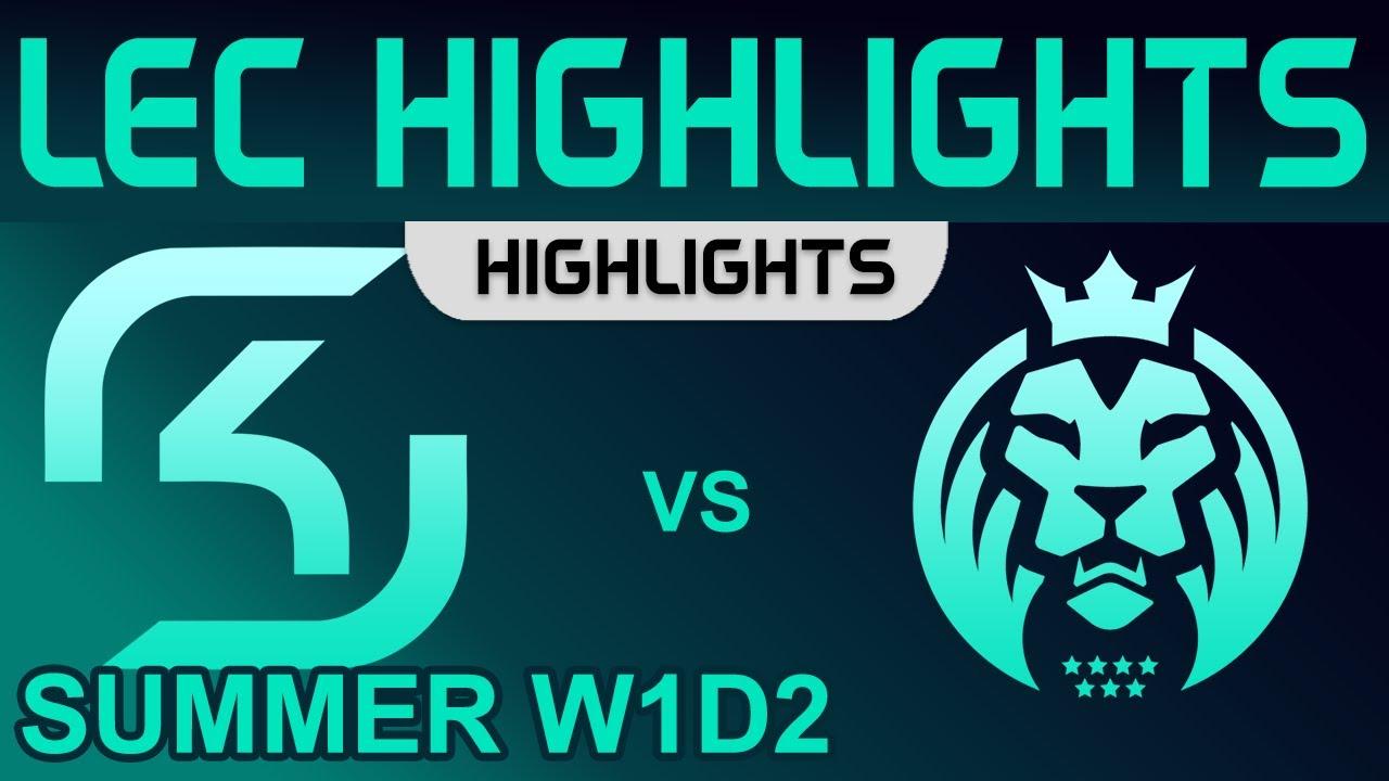 SK vs MAD Highlights LEC Summer Season 2022 W1D2 SK Gaming vs MAD Lions by Onivia thumbnail