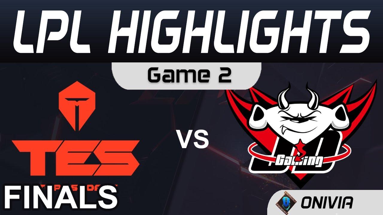 TES vs JDG Highlights Game 2 Finals LPL Summer Playoffs 2020 Top Esports vs JD Gaming by Onivia thumbnail