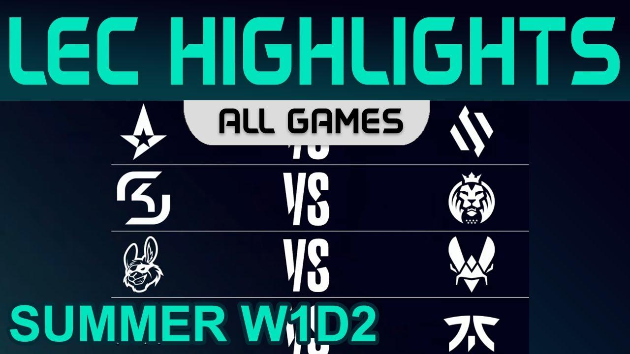 LEC Highlights Week1 Day2 LEC Summer 2022 All Games By Onivia thumbnail