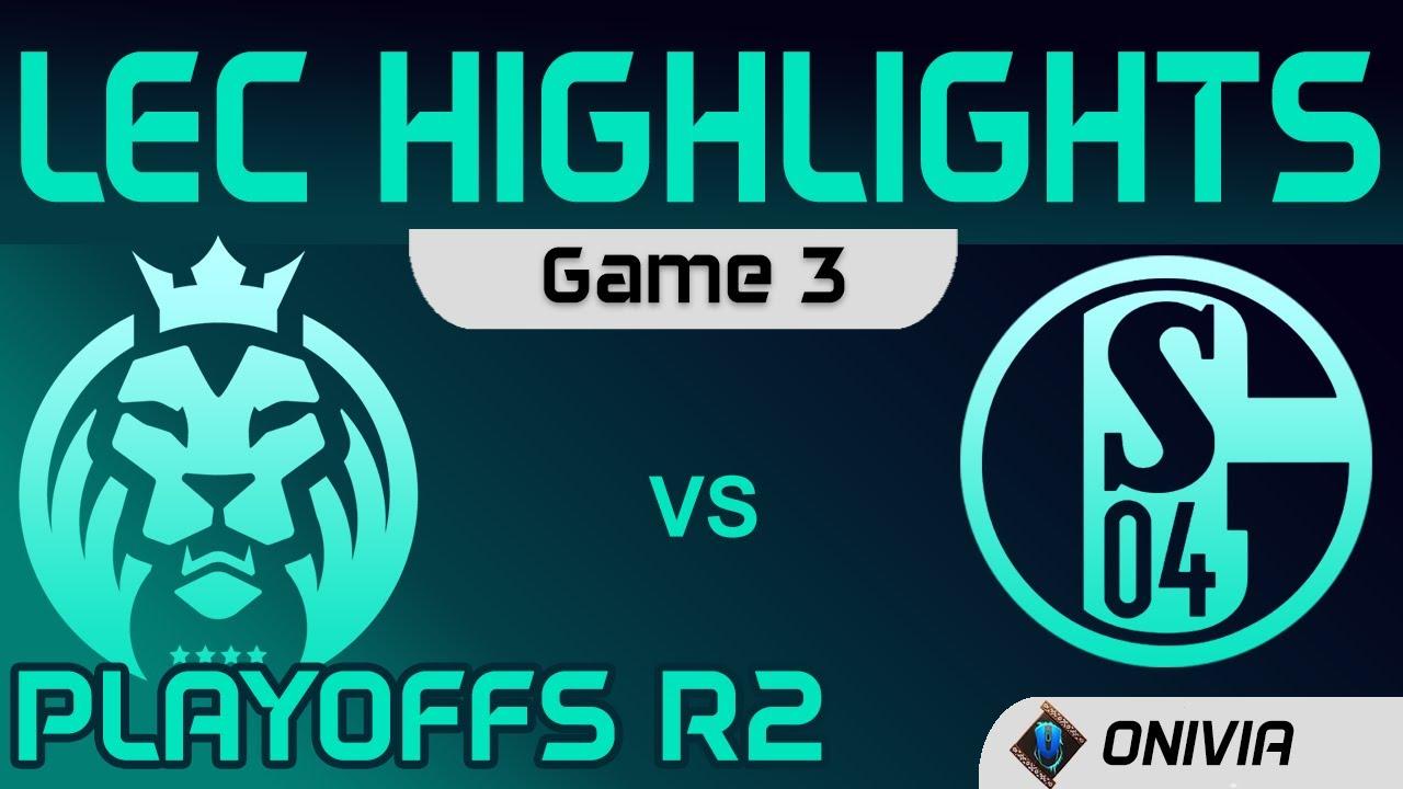 MAD vs S04 Highlights Game 3 Round2 LEC Summer Playoffs 2020 MAD Lions vs FC Schalke 04 by Onivia thumbnail