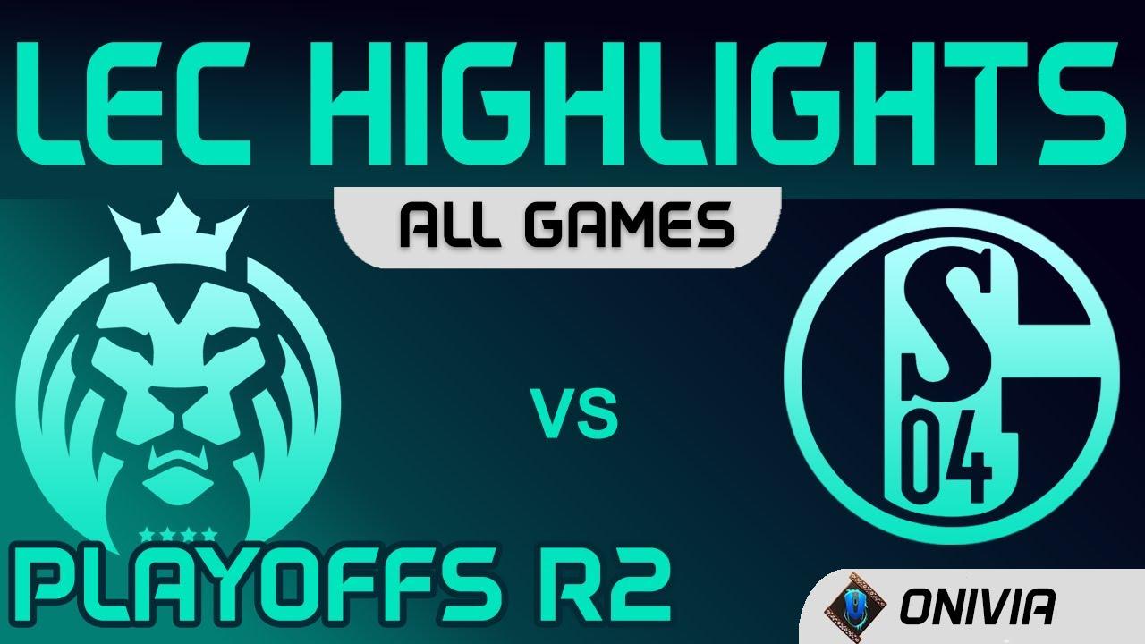 MAD vs S04 Highlights ALL GAMES Round2 LEC Summer Playoffs 2020 MAD Lions vs FC Schalke 04 by Onivia thumbnail