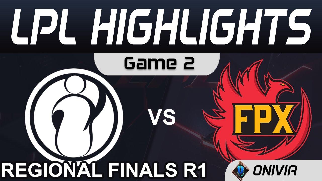 IG vs FPX Highlights Game 2 Round 1 LPL Regional Finals 2020 Invictus Gaming vs FunPlus Phoenix by O thumbnail