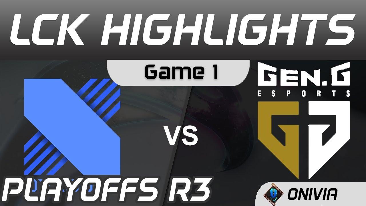 DRX vs GEN Highlights Game 1 Round 3 LCK Summer Playoffs 2020 DragonX vs Gen G by Onivia thumbnail