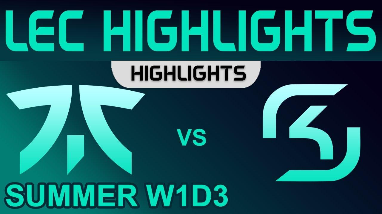 FNC vs SK Highlights LEC Summer Season 2022 W1D3 Fnatic vs SK Gaming by Onivia thumbnail