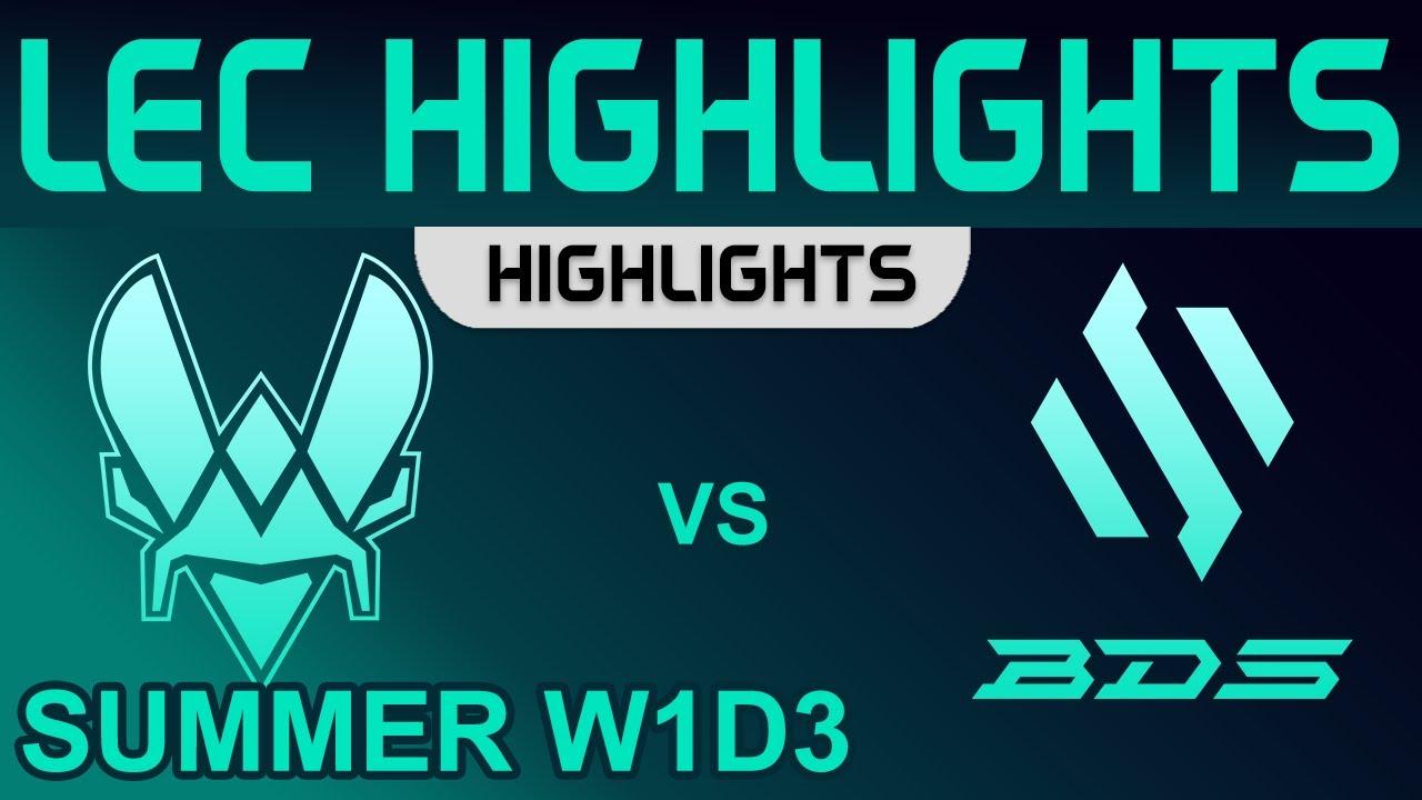 VIT vs BDS Highlights LEC Summer Season 2022 W1D3 Team Vitality vs Team BDS by Onivia thumbnail