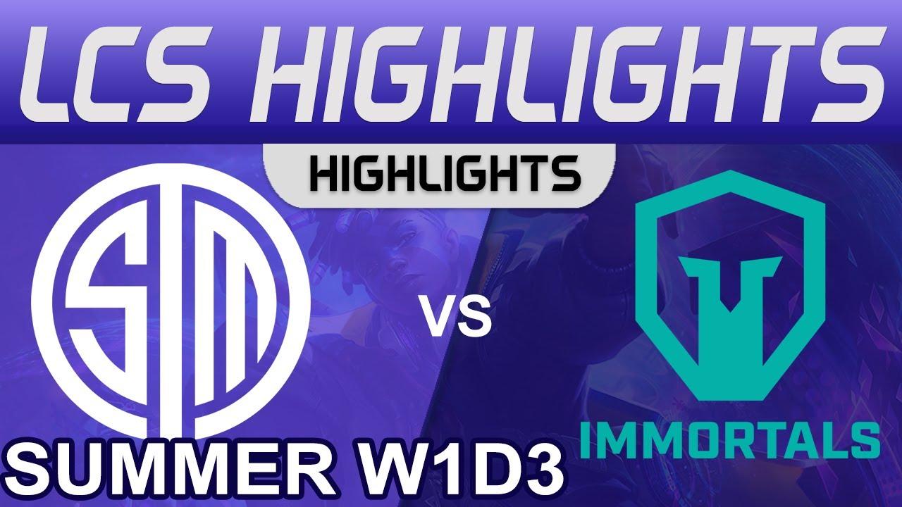 TSM vs IMT Highlights LCS Summer Season 2022 W1D3 Team SoloMid vs Immortals by Onivia thumbnail